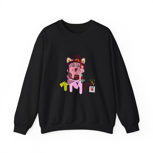 Unisex Heavy Blend™ Crewneck Sweatshirt | Quirky Animated Graphic Design