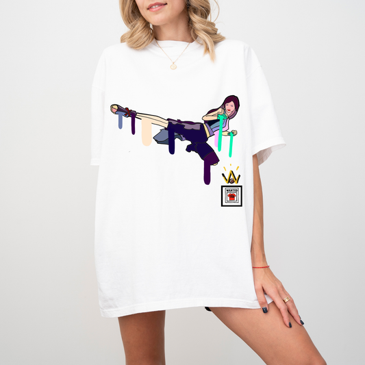 Anime Kick Art Youth Short Sleeve Tee | Trendy Graphic T-Shirt for Kids & Teens | Soft Cotton Casual Wear