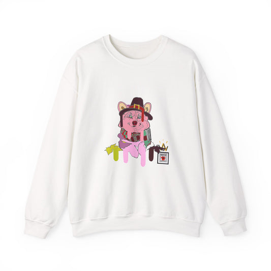 Unisex Heavy Blend™ Crewneck Sweatshirt | Quirky Animated Graphic Design